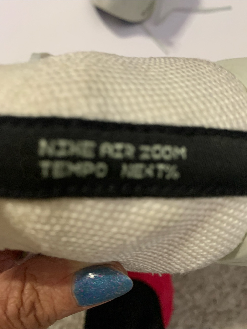 Nike running Knit Women's Running Sneakers with Multicolor Sole worn clean - Picture 4 of 6